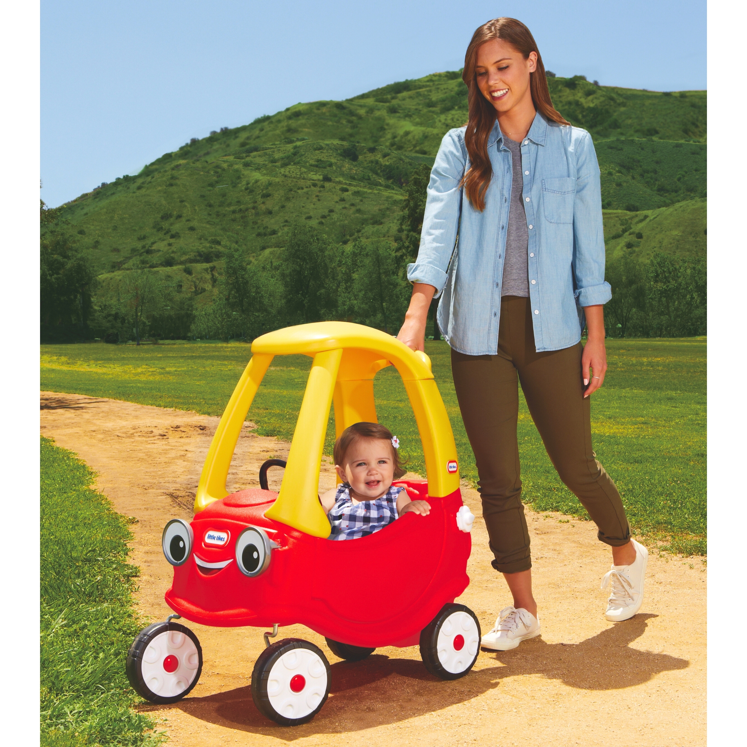 Jeździk cozy coupe nowe oczy