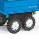 Rolly Toys rollyTrailer Przyczepa wywrotka Mega Trailer niebieska