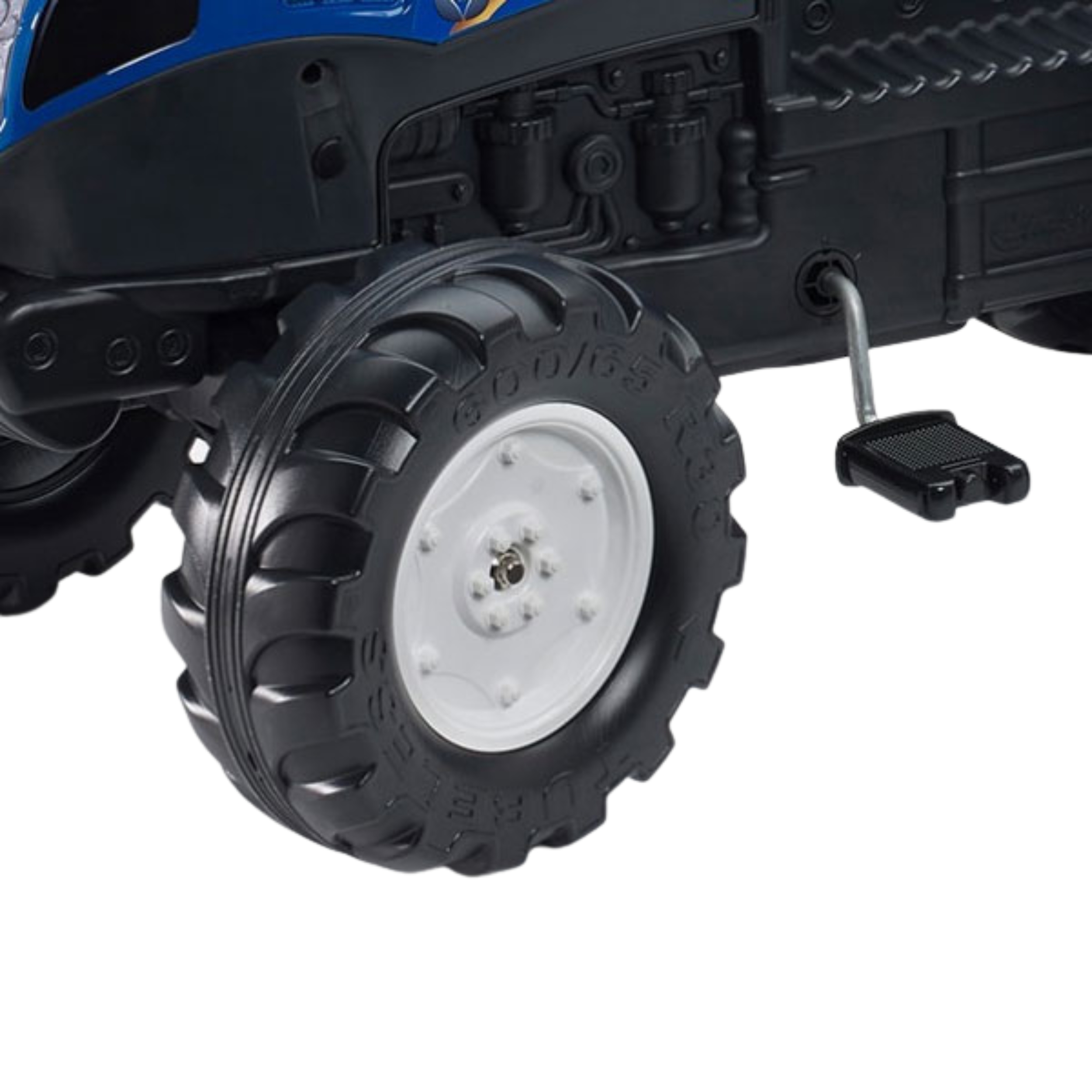 Traktor na pedały new holland duży z przyczepką od 3 lat