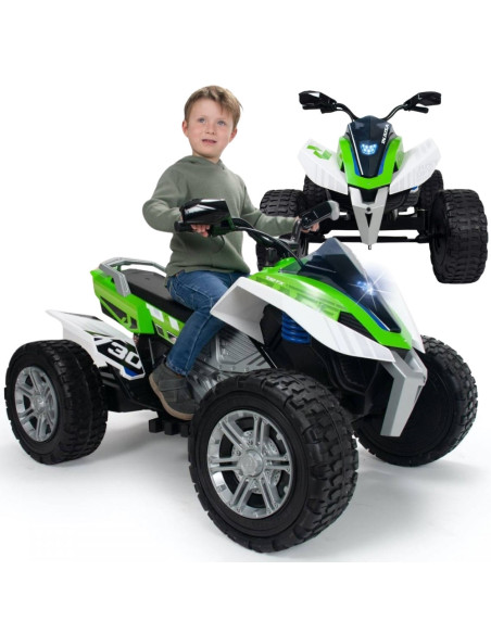 INJUSA DUŻY Quad Rage 24V Ekstremalny od 6 lat do 50kg