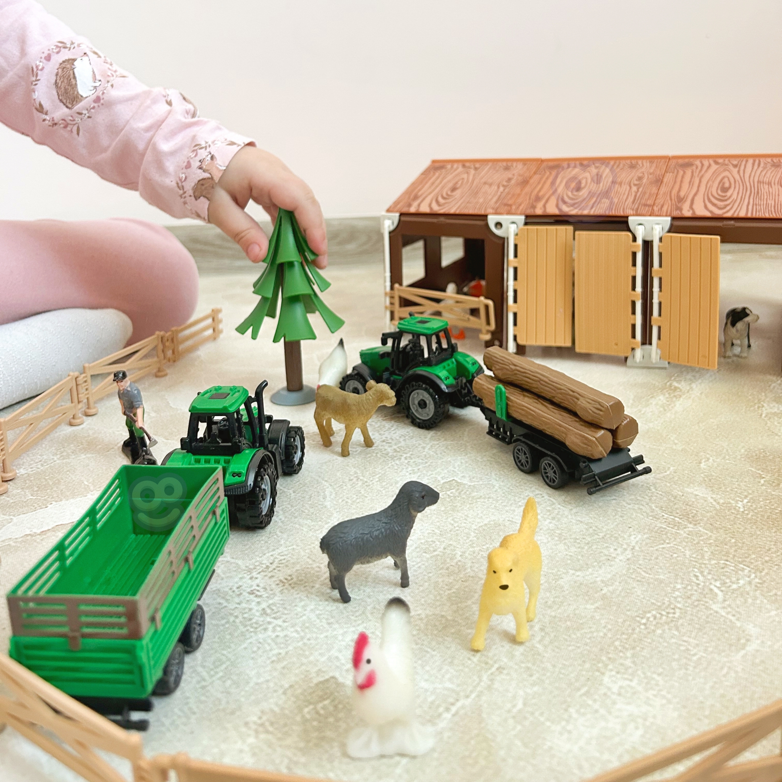 Zestaw mały farmer xl figurki gospodarstwo
