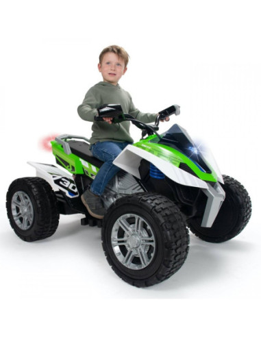 INJUSA DUŻY Quad Rage 24V Ekstremalny od 6 lat do 50kg
