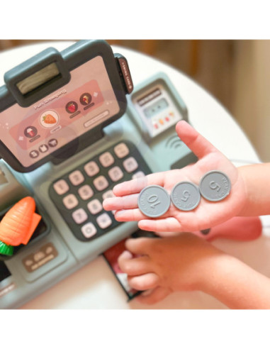 WOOPIE Kasa Sklepowa Dla Dzieci + 25 Akcesoriów