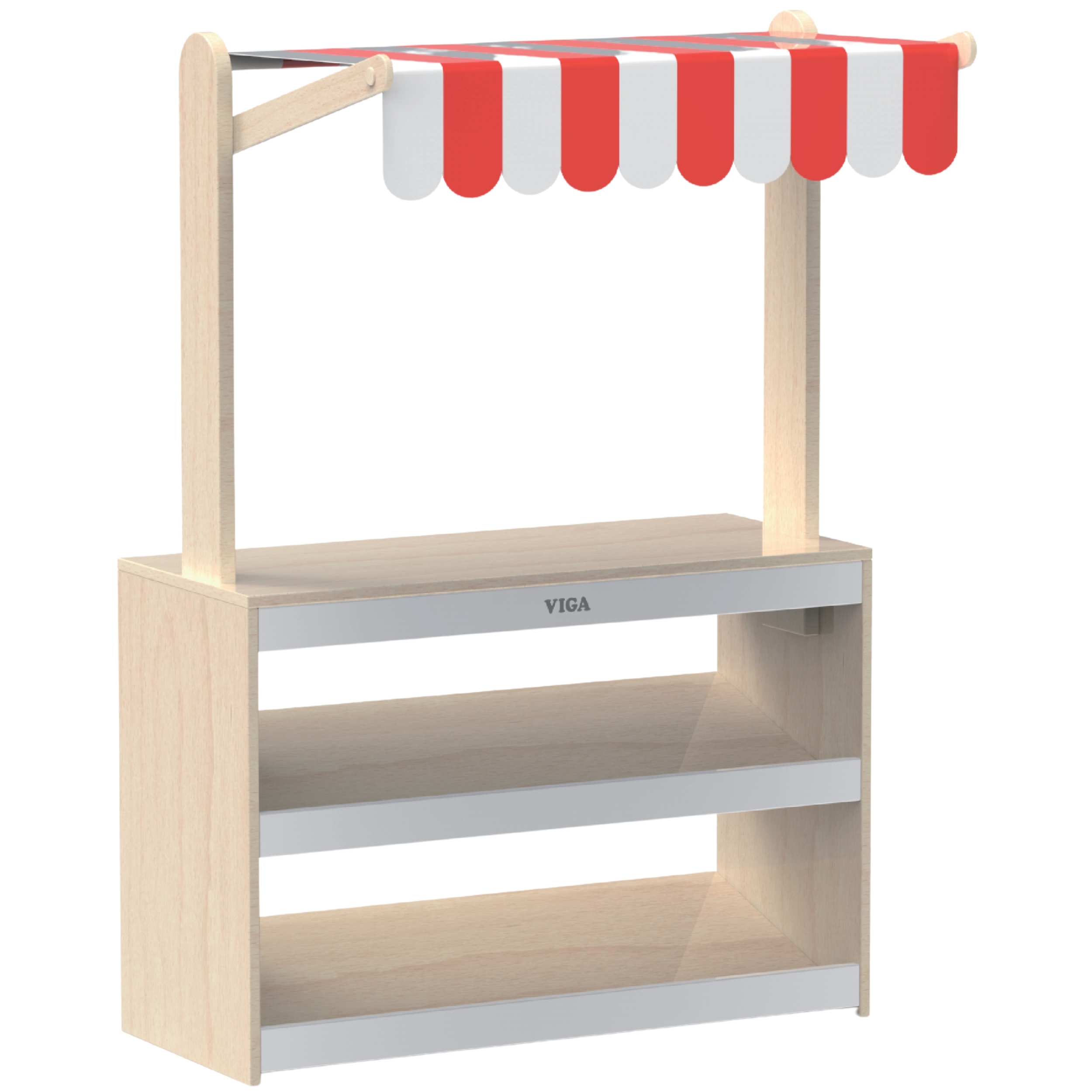 🛒 Drewniany Stragan – Kreatywna Zabawa w Sklep