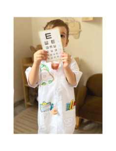 WOOPIE Ubranko Strój Lekarza Doktora dla Dzieci do ok. 120 cm 2