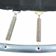 Axi Trampolina Denver Czarna 366 cm + Siatka