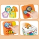 WOOPIE Kostka Edukacyjna Sorter 4w1 Kształty 18m+