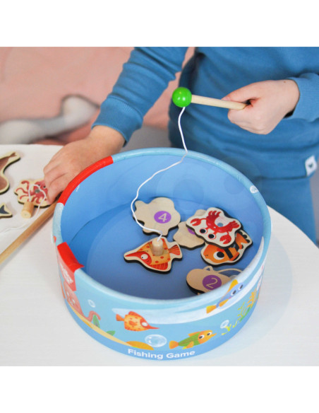 TOOKY TOY Gra Zręcznościowa Łowienie Rybek Wędkowanie