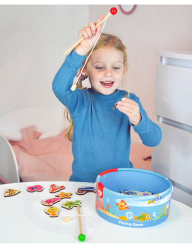TOOKY TOY Gra Zręcznościowa Łowienie Rybek Wędkowanie