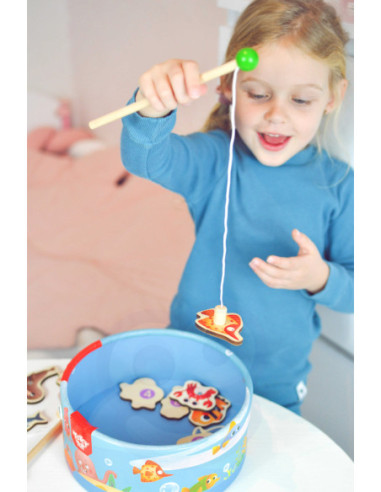 TOOKY TOY Gra Zręcznościowa Łowienie Rybek Wędkowanie