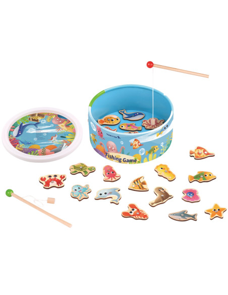 TOOKY TOY Gra Zręcznościowa Łowienie Rybek Wędkowanie