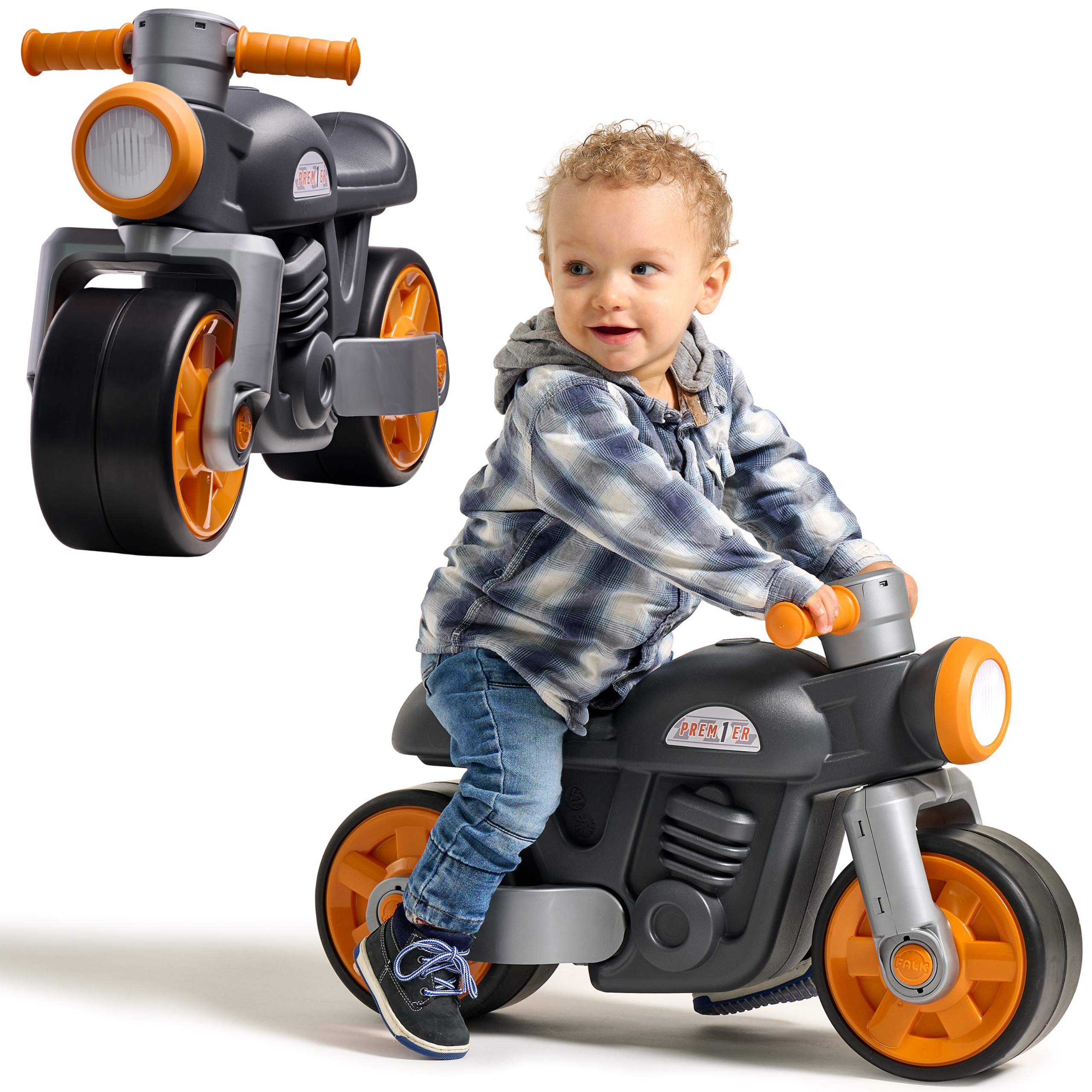 RetroRider PREM1ER - Cichy Jeździk Motorowy
