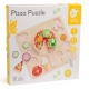 CLASSIC WORLD Drewniana Układanka Robienie Pizzy 22 el.