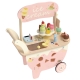 CLASSIC WORLD Drewniana Lodziarnia 3W1 Stragan Sorter 40el