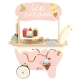 CLASSIC WORLD Drewniana Lodziarnia 3W1 Stragan Sorter 40el