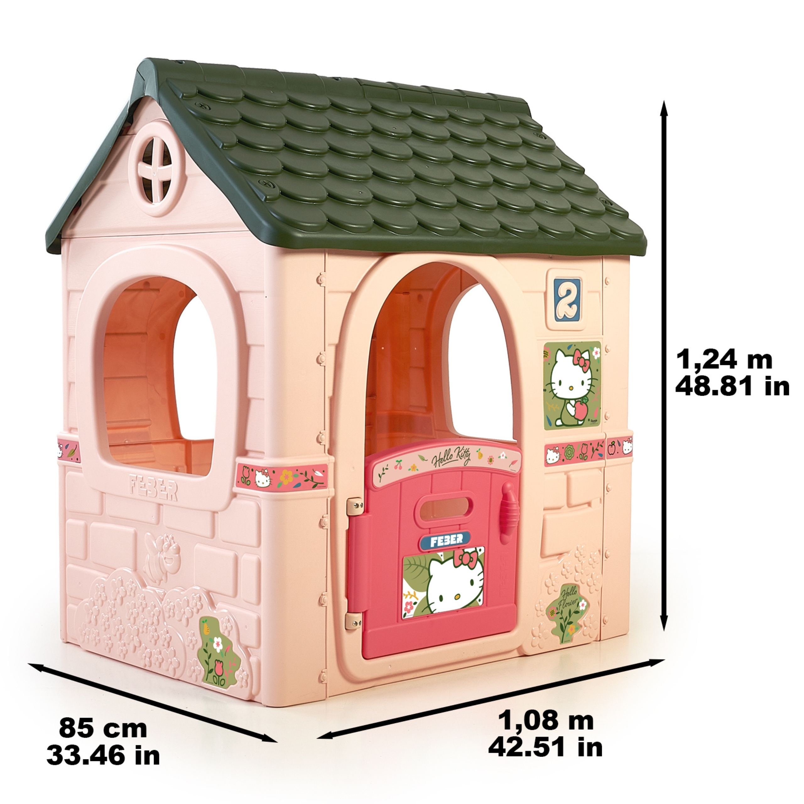 Domek ogrodowy dla dzieci hello kitty