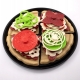 WOOPIE Pizza do Krojenia Zestaw XL Restauracja 30 el.