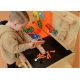 MASTERKIDZ Drewniany Warsztat XXL Montessori STEM z Narzędziami + Akcesoria