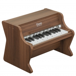 CLASSIC WORLD Drewniane Pianino + Książeczka do nauki