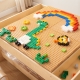 MASTERKIDZ Zestaw Klocków Konstrukcyjnych STEM 135 el. z Nakładką na Panel 1 szt.