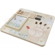 MASTERKIDZ System Do Montażu 5 Tablic Edukacyjnych Masterkidz Flex + Zestaw 5 Tablic Edukacyjnych