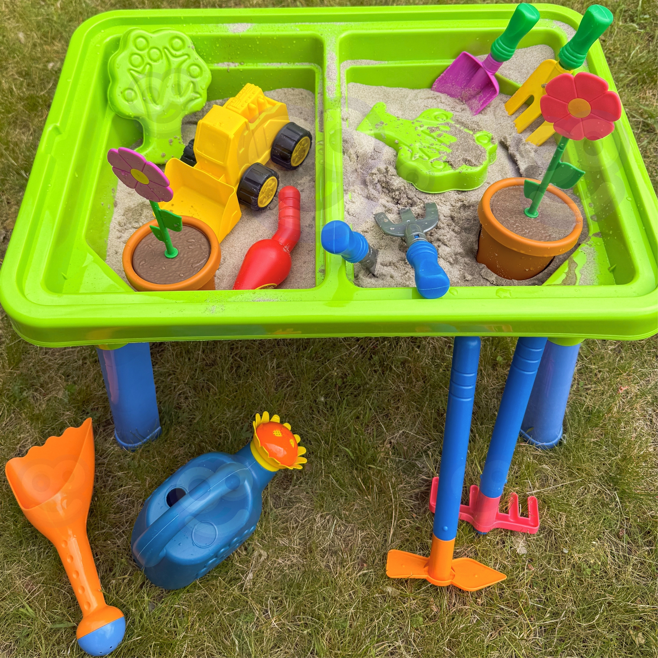 Magic Sand & Water Play Table - 13 akcesoriów