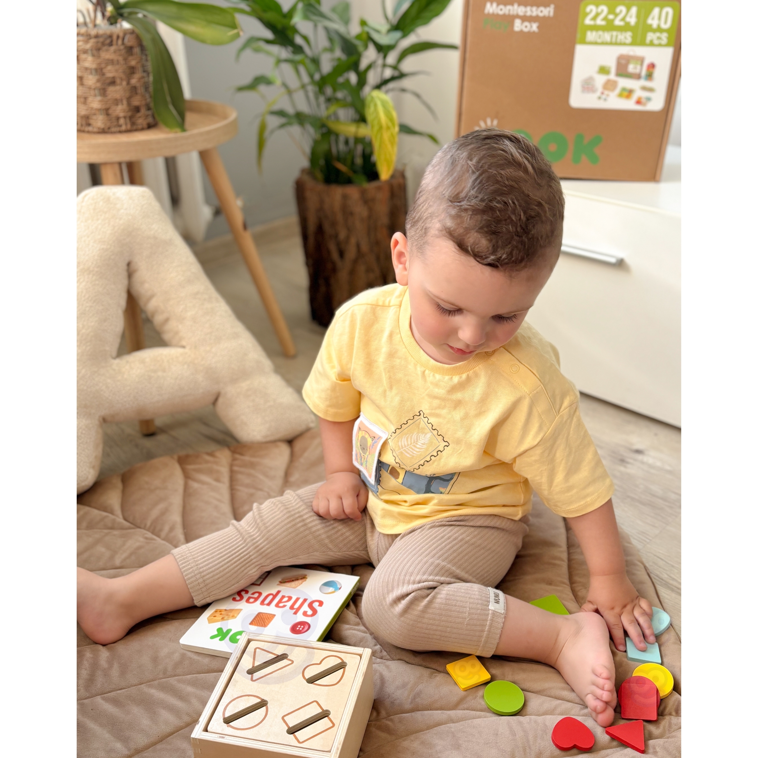 Box pudełko xxl montessori edukacyjne 7w1 sensoryczne 22-24 mies