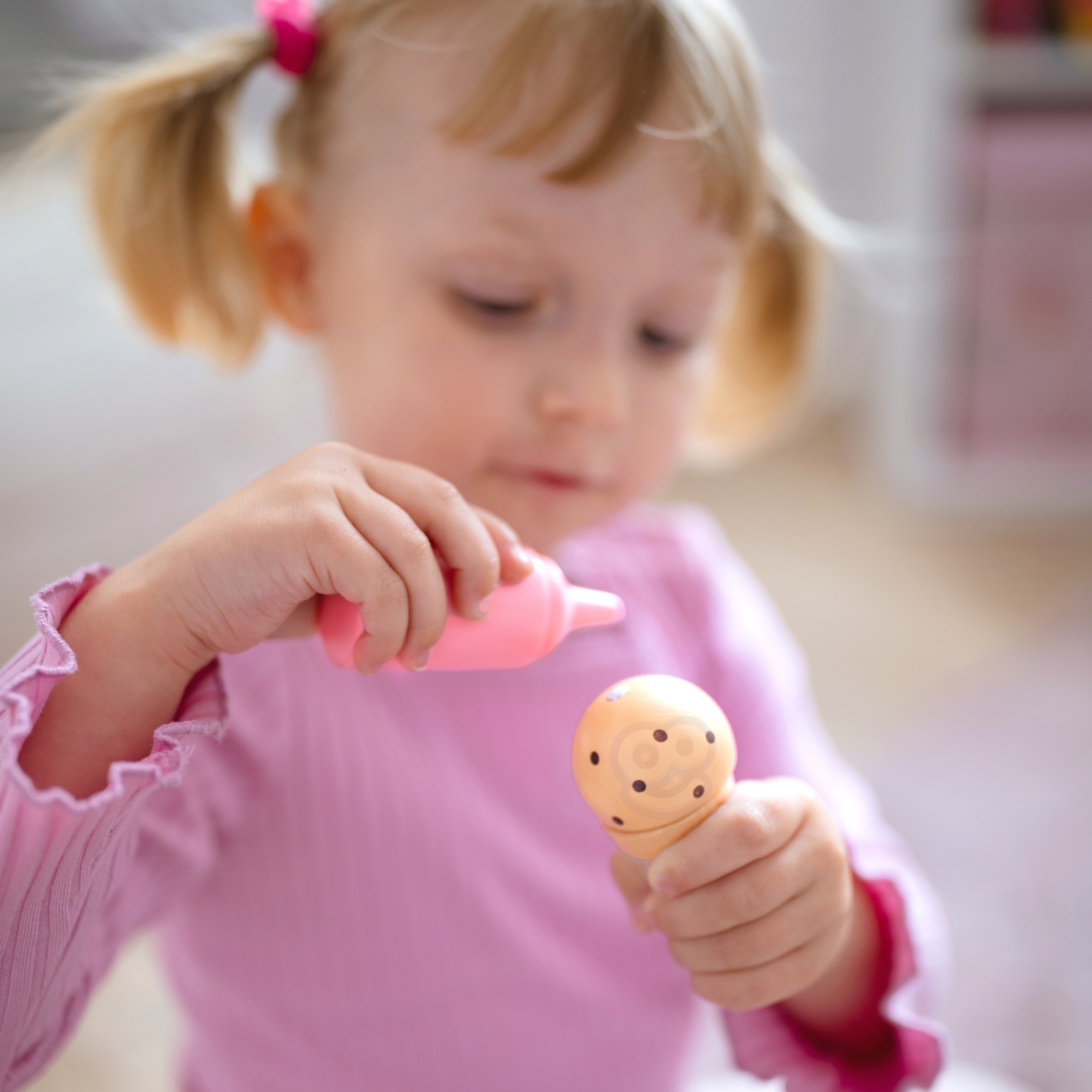 Słodka Drewniana Lodziarnia Tooky Toy - Zestaw Małego Sprzedawcy