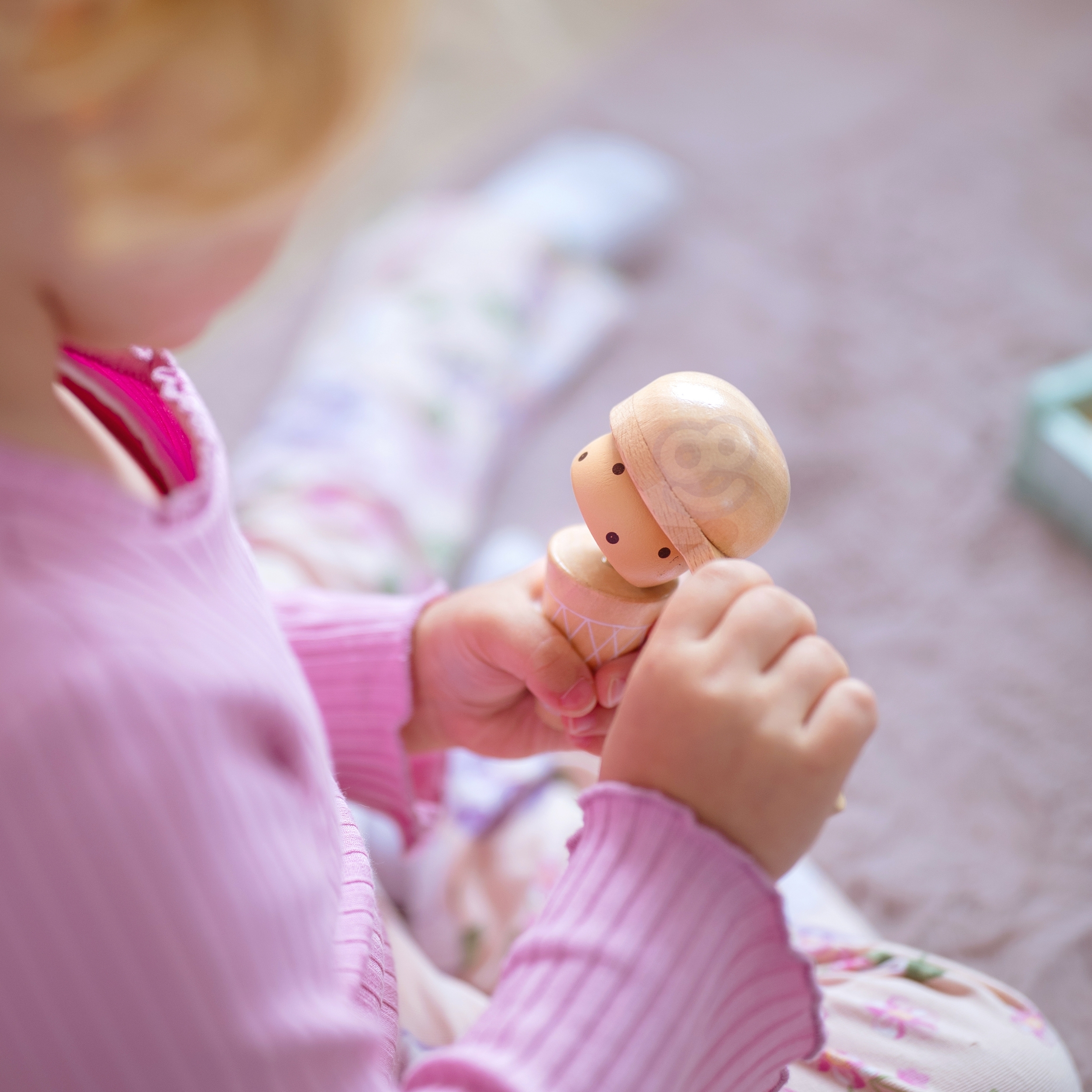 Słodka Drewniana Lodziarnia Tooky Toy - Zestaw Małego Sprzedawcy