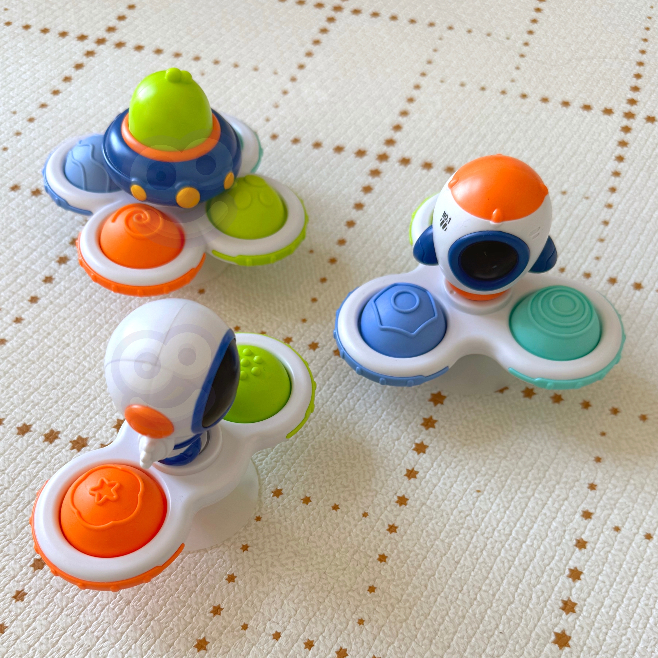 Kosmiczny spinner pop-it zabawka sensoryczna wymienne 3 szt.