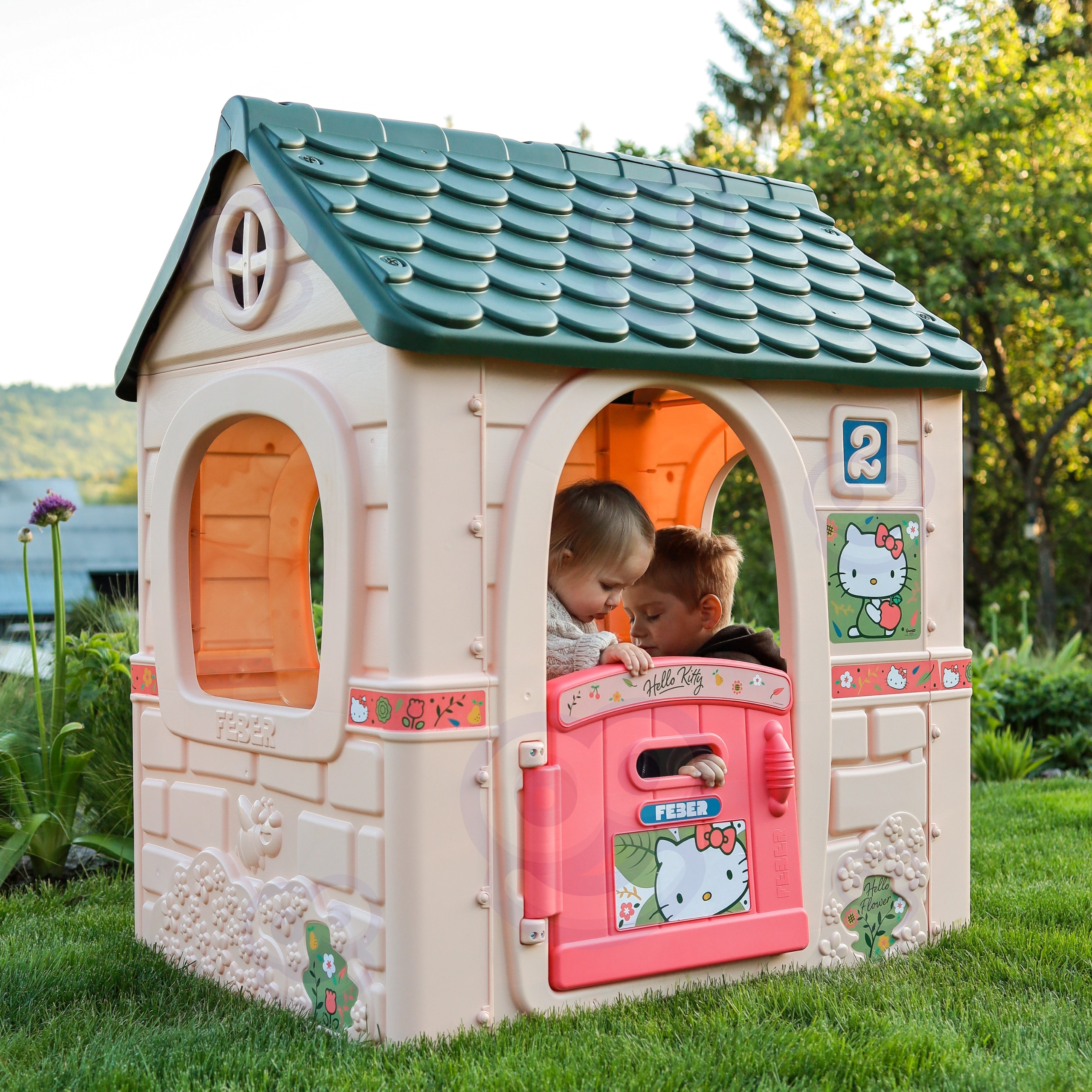 Domek ogrodowy dla dzieci hello kitty