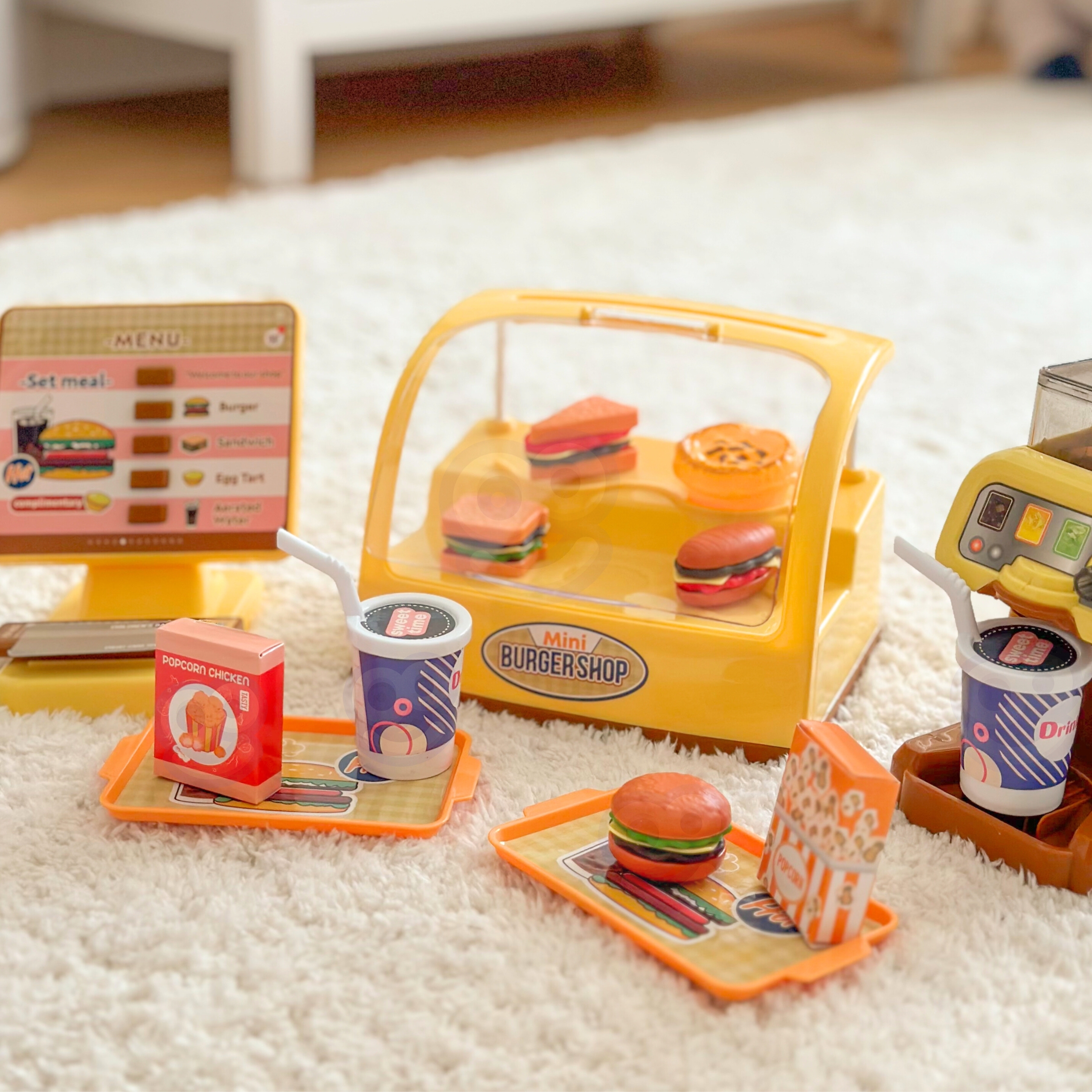 Sklep restauracja fast food mini burger shop "big burger"