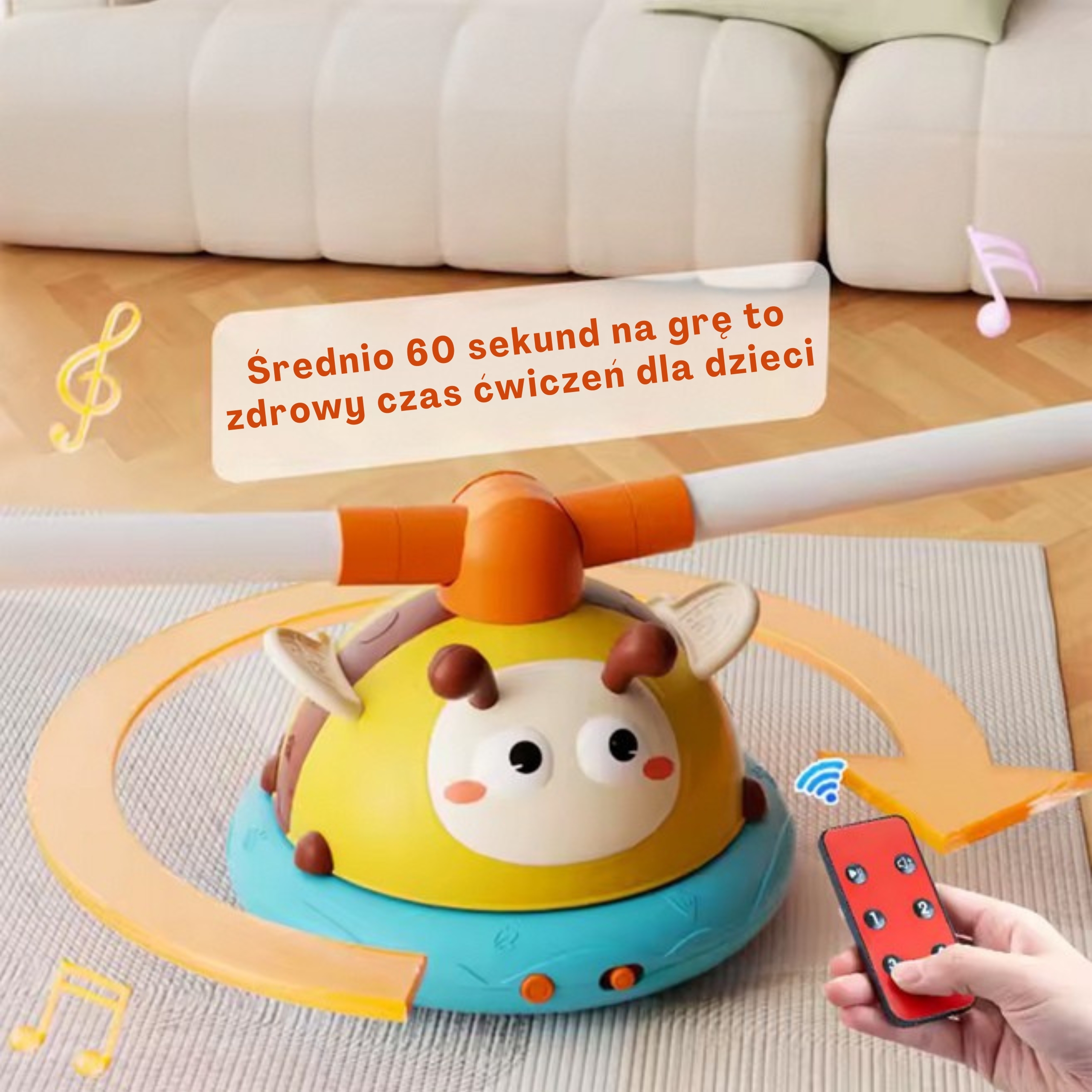 Pszczółka WOOPIE! Skacz i Rzucaj 2w1
