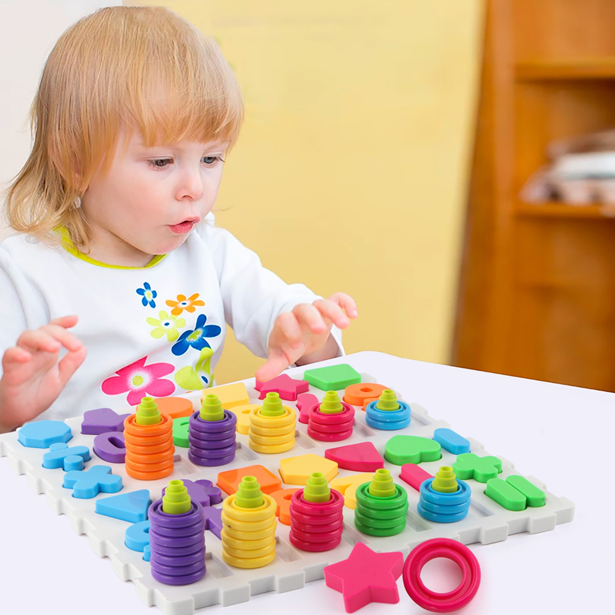 Mądra Układanka Montessori - Litery, Cyfry i Zabawa!