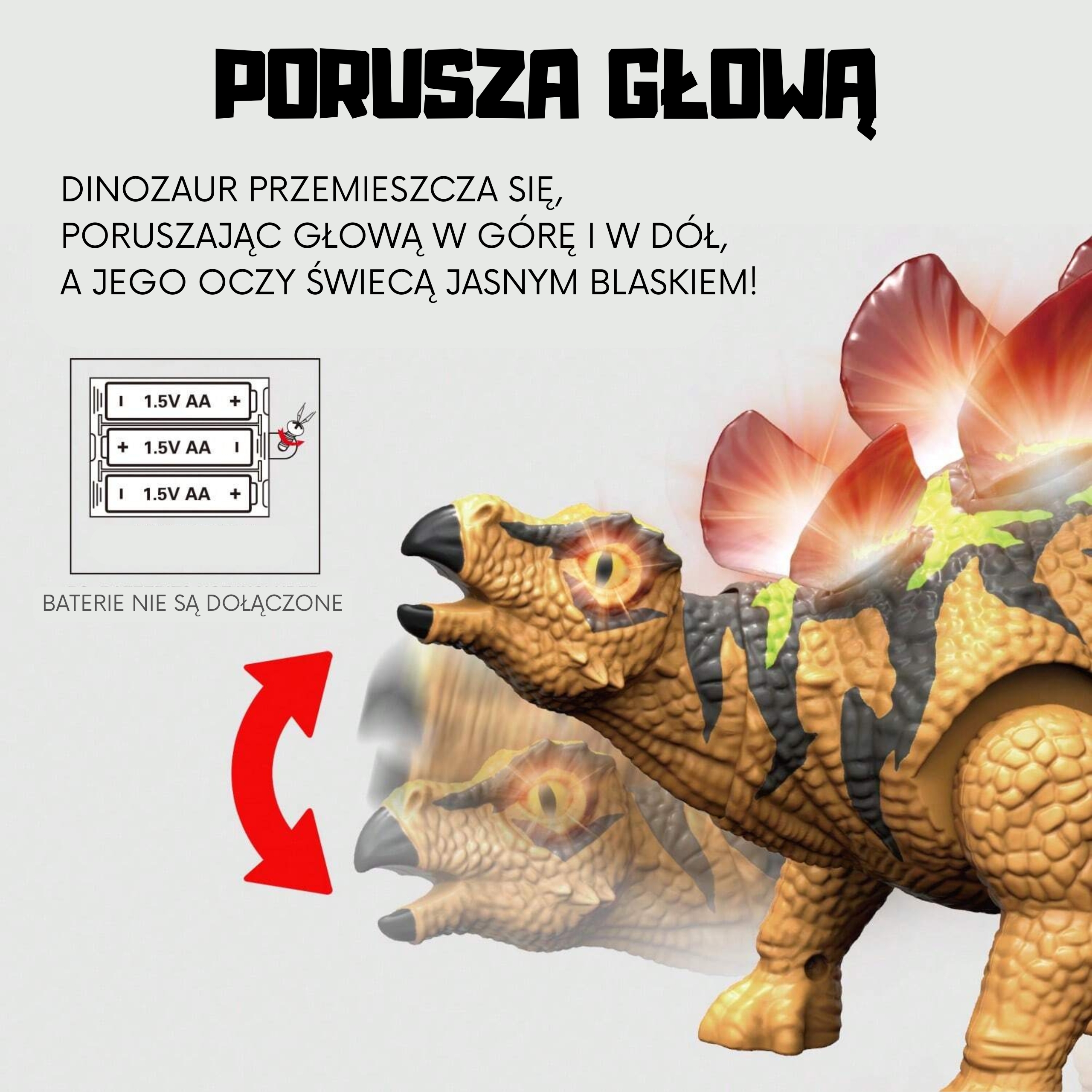 RC Stego - Tańczący Dinozaur Robot