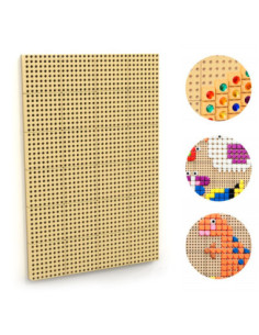 MASTERKIDZ STEM Creative Science Board Wall Panel + Mounting Panel 120x80cm