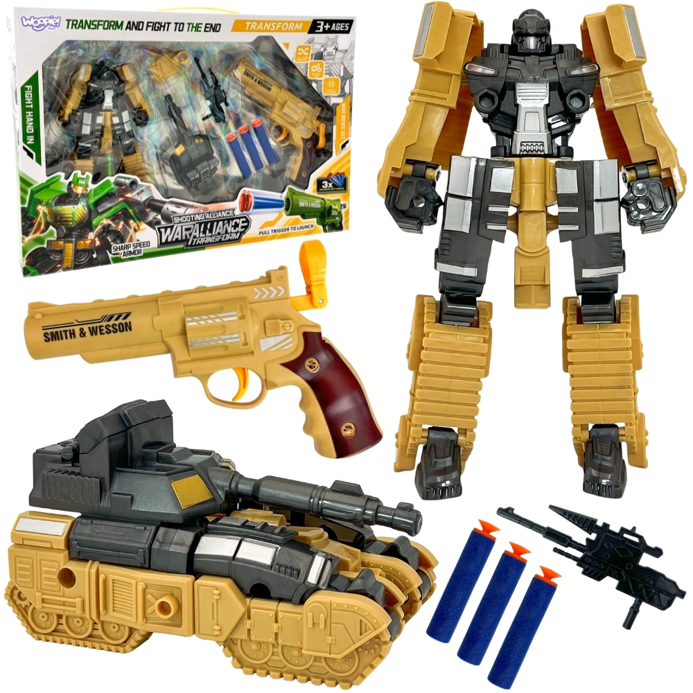 TitanBot X3 - Transformujący Wojownik