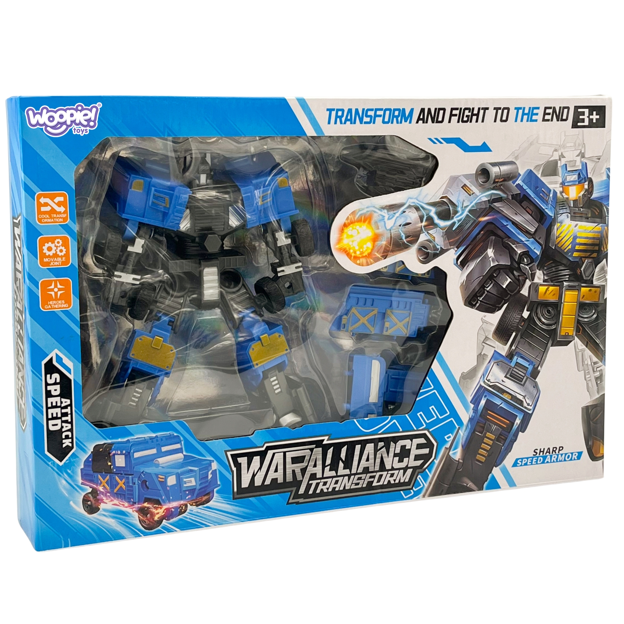 Woopie! TurboBot X2 - Bojowy Transformer