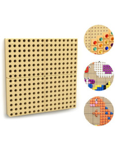 MASTERKIDZ Panel Ścienny Tablica Naukowa Kreatywna STEM