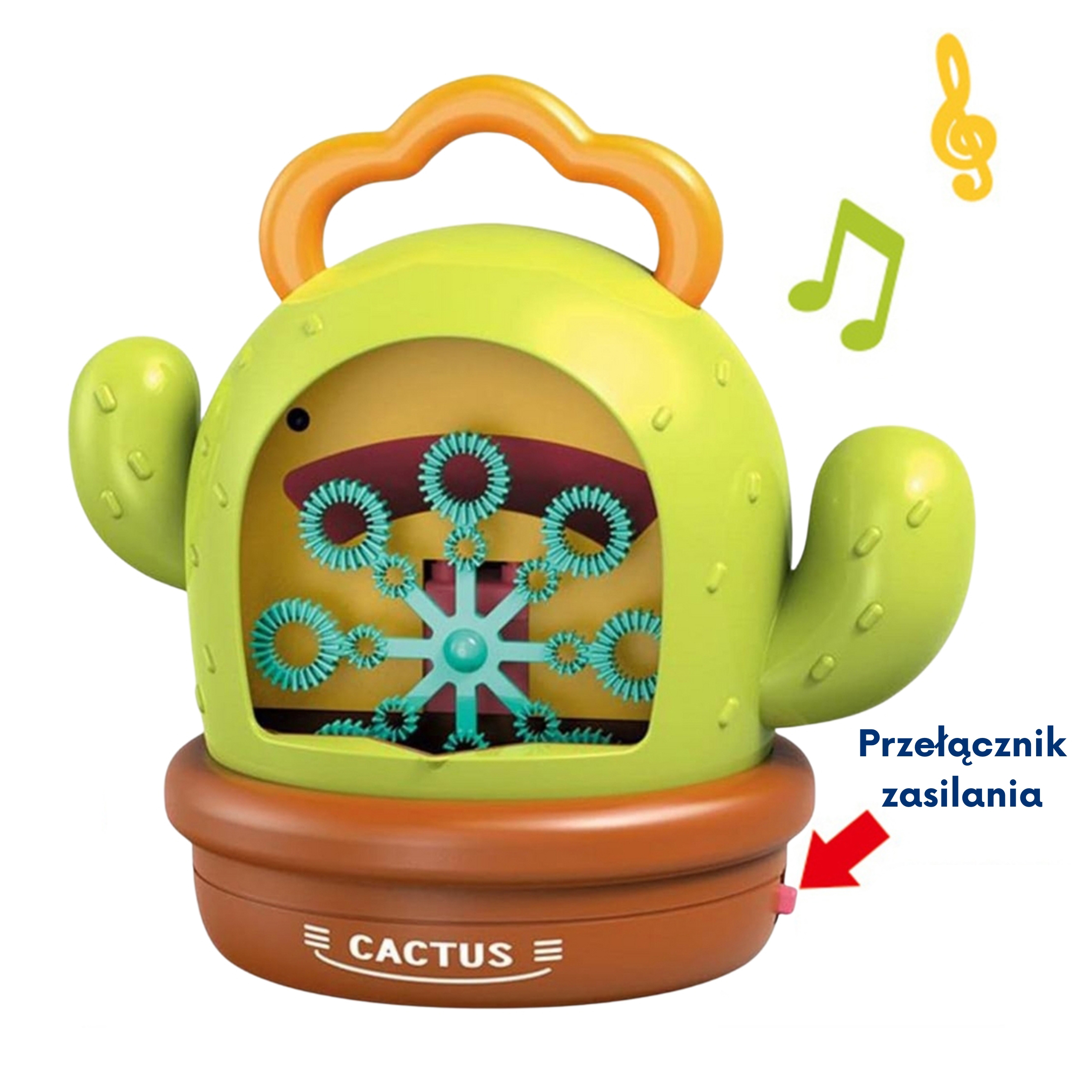 Magiczny Kaktus Bąbelkowy Woopie!