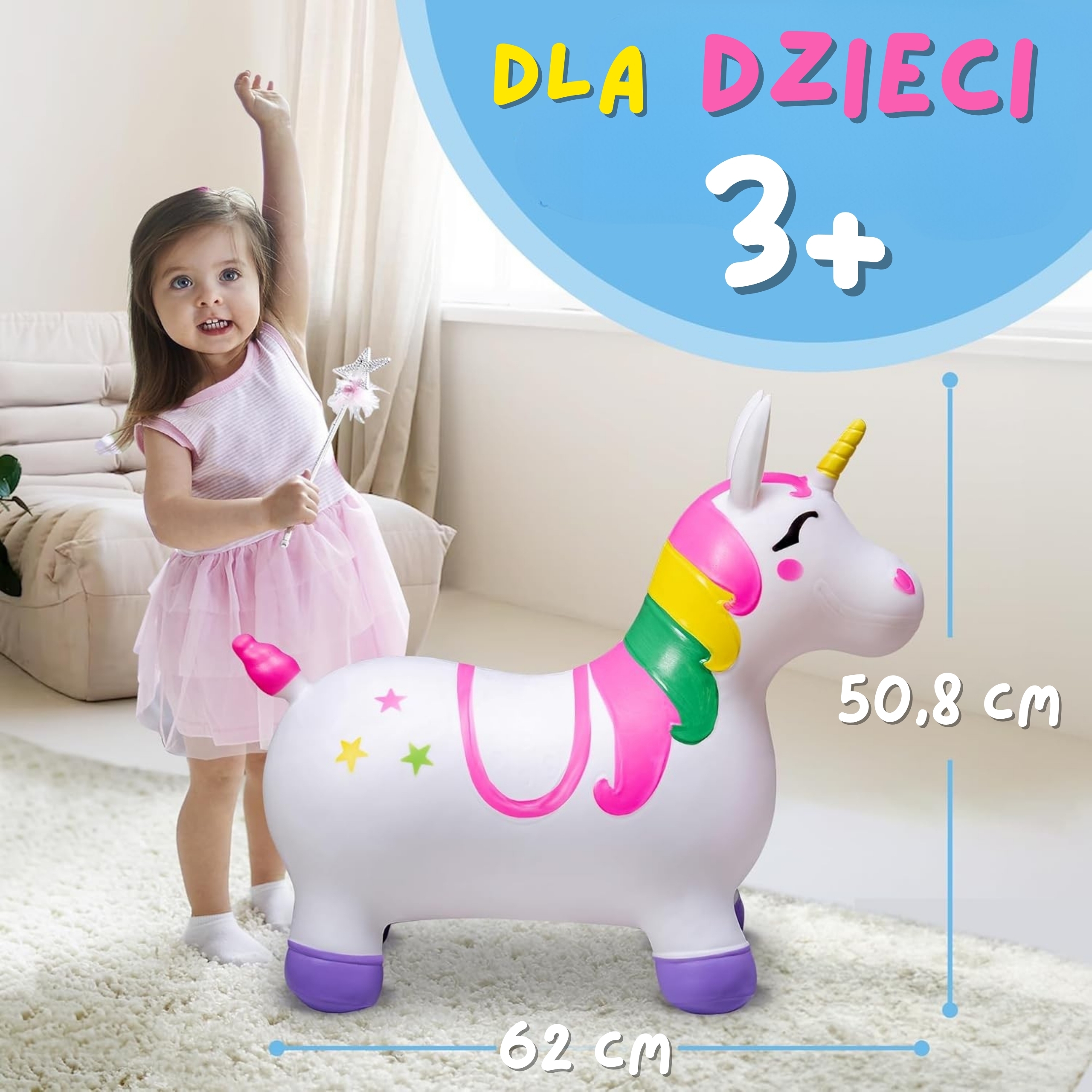 🌈 Magiczna zabawa z jednorożcem