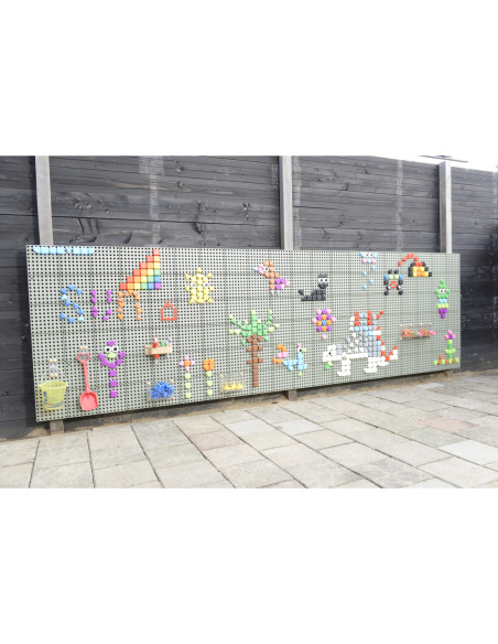 MASTERKIDZ Panel Ścienny Tablica Naukowa Kreatywna STEM Tablica na zewnątrz Outdoor