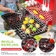 WOOPIE Grill Barbecue Zestaw 41 el. Efekty Świetle Para Wodna