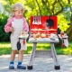 WOOPIE Grill Barbecue Zestaw 41 el. Efekty Świetle Para Wodna